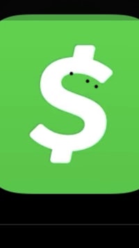 a green icon with a dollar sign on it